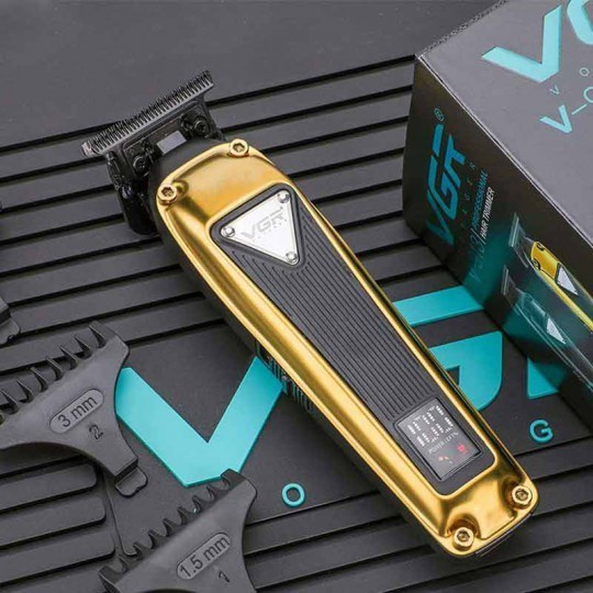 ماشین اصلاح وی جی آر مدل V-913 با تیغه سرامیک و برش مستقیم
