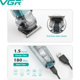ماشین اصلاح وی جی آر مدل V-949 با تکنولوژی برش مستقیم و ضد آب
